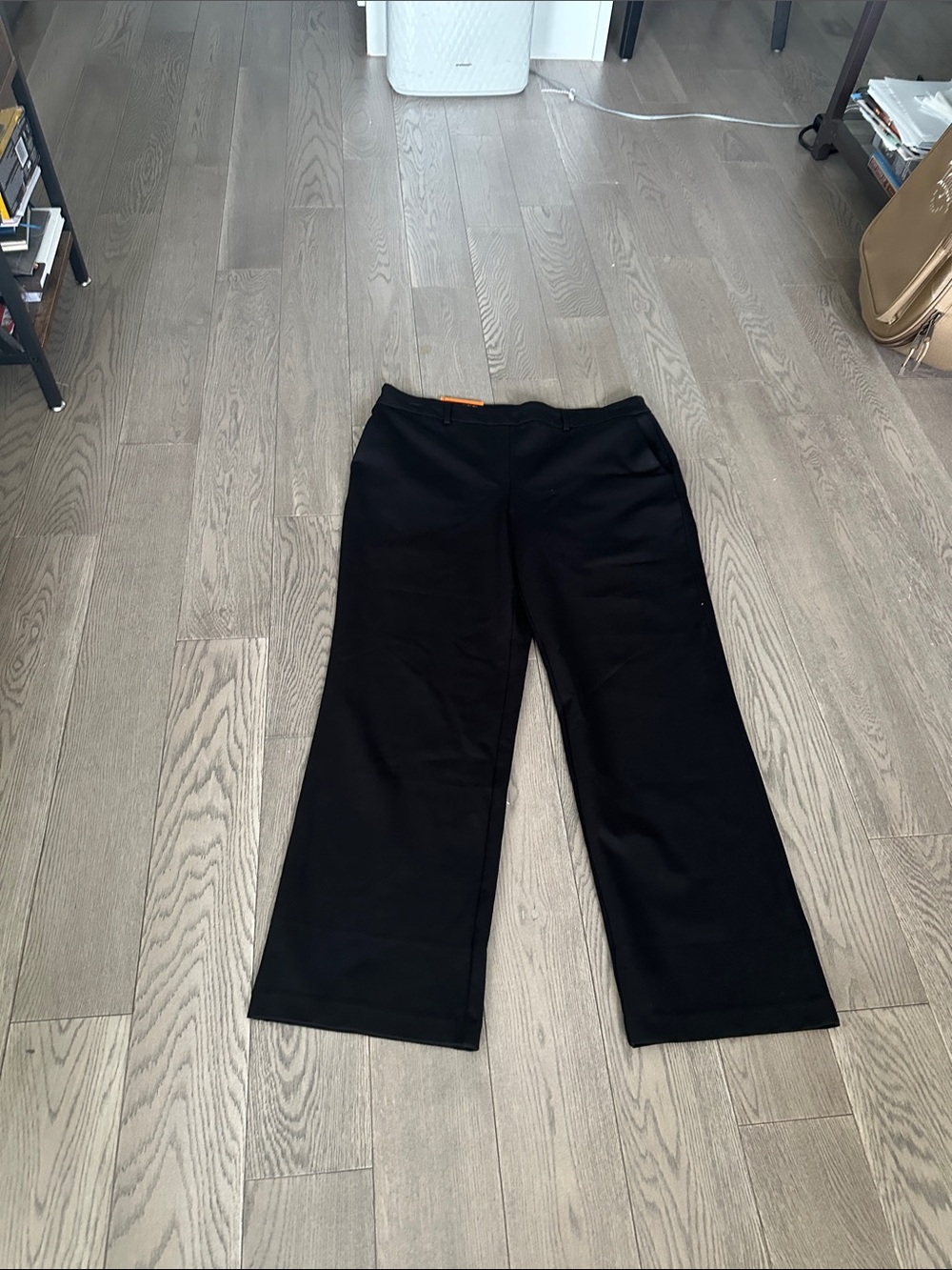 Hilary Radley Black Wide-Leg Kids Pants